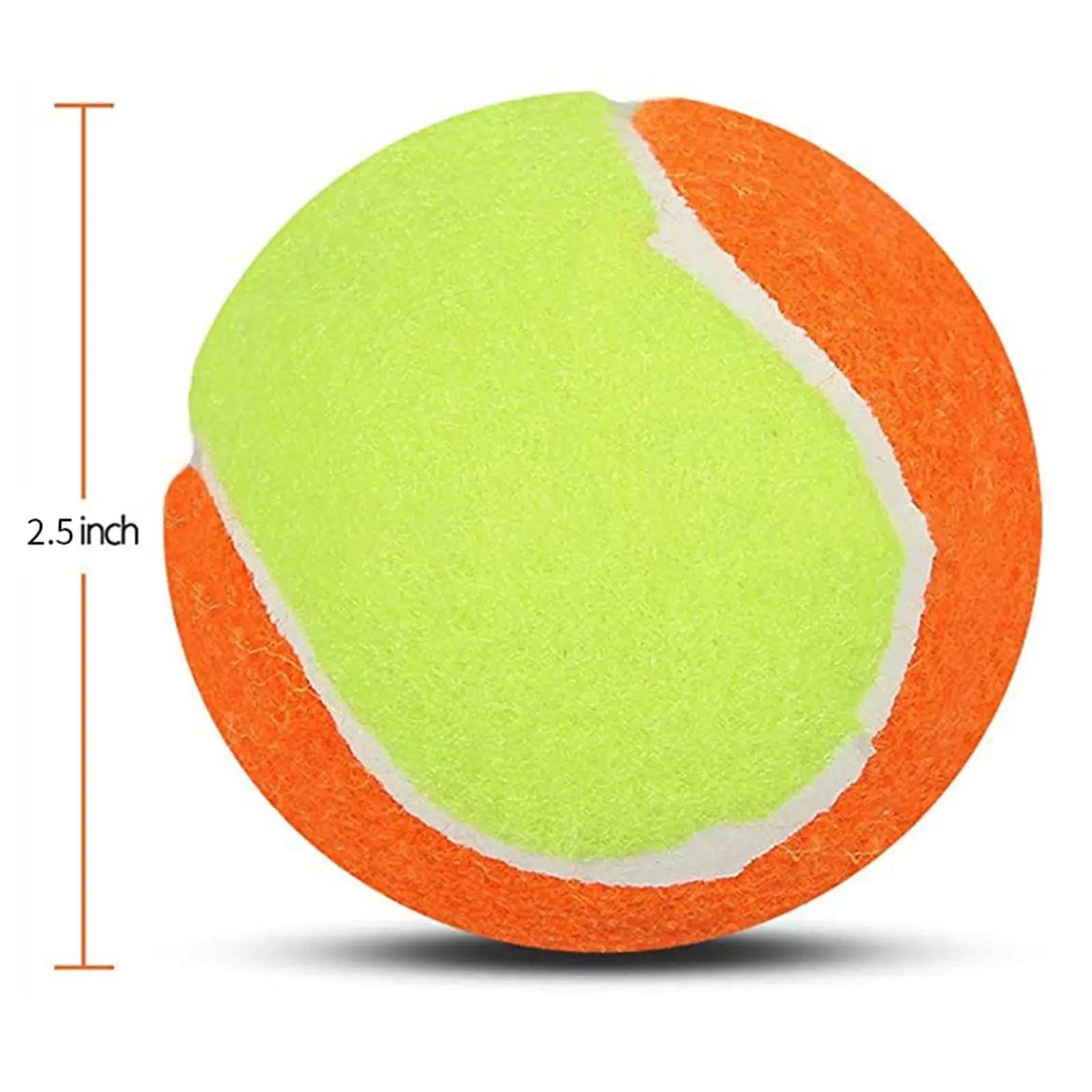 3x Tennis Easily Track pinwheel Hit Shots Dog Toy Soft Tennis Balls for for Outdoor Adult Dogs