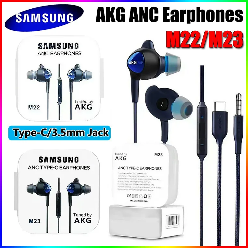 Ecouteurs intra-auriculaires Samsung Tuned by AKG Blanc Type C