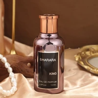 Bharara King Eau de Parfum 100ML pour Homme, Parfum de Luxe 3.4oz en Vaporisateur, Scellé dans un Coffret Cadeau 3