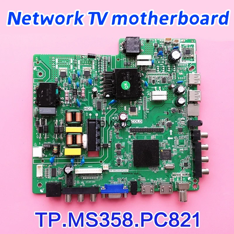 

The test is good. The intelligent network TV motherboard TP.MS358.PC821 512M+4G 4-core a53 chip works well