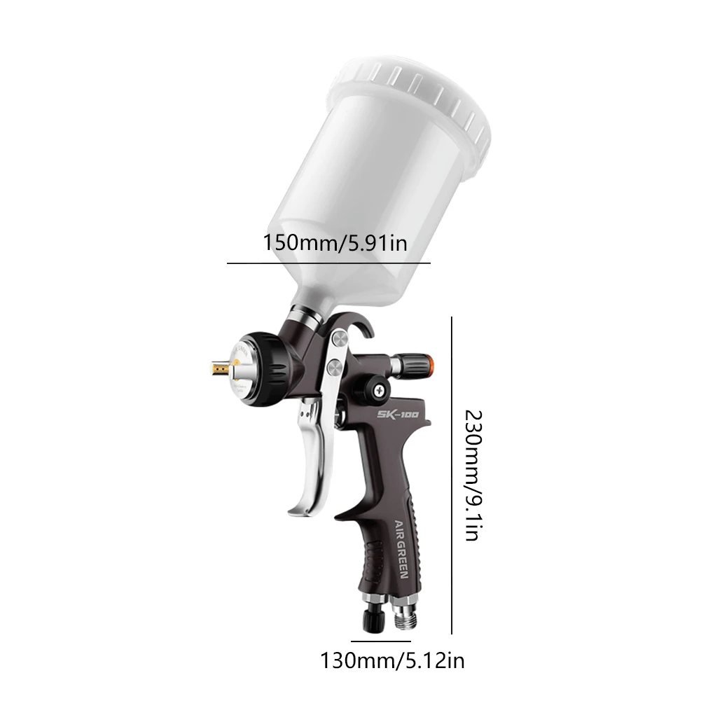 SK100 ڵ  Ʈ й, HVLP  ڵ  Ʈ й , ڵ   DIY   600ml