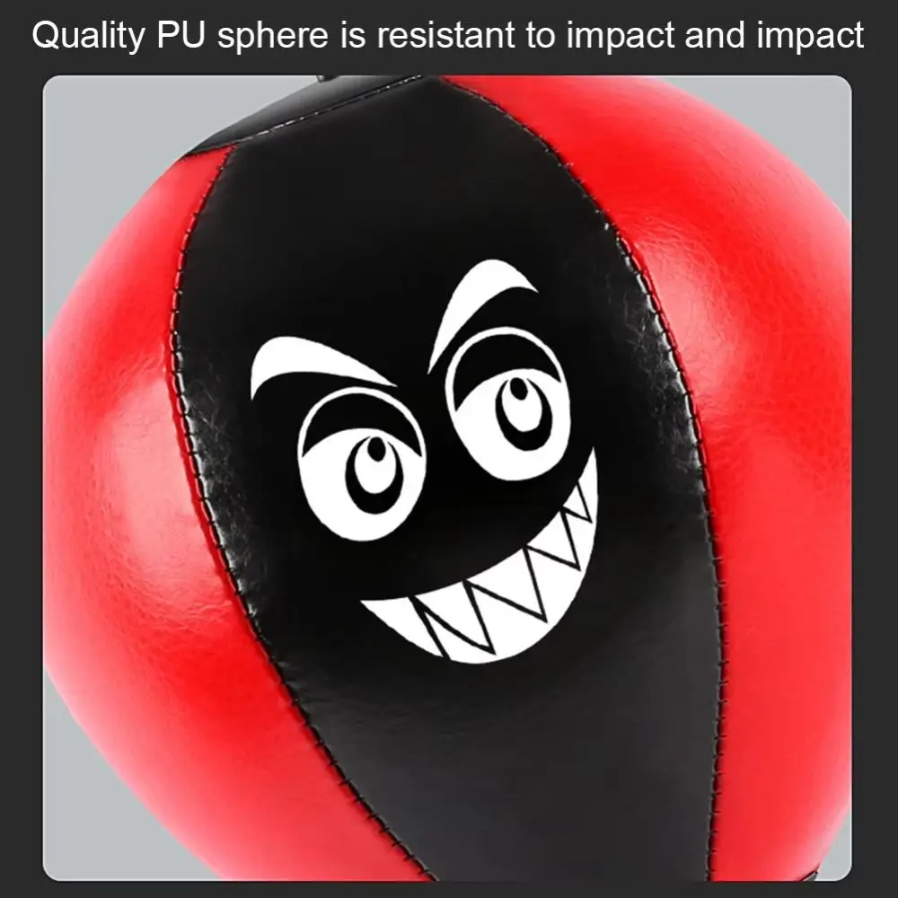 With Suction Cup Desktop Punching Bag Inflatable Wall Mountable Boxing Training Bag Physical Exercise Promote Development