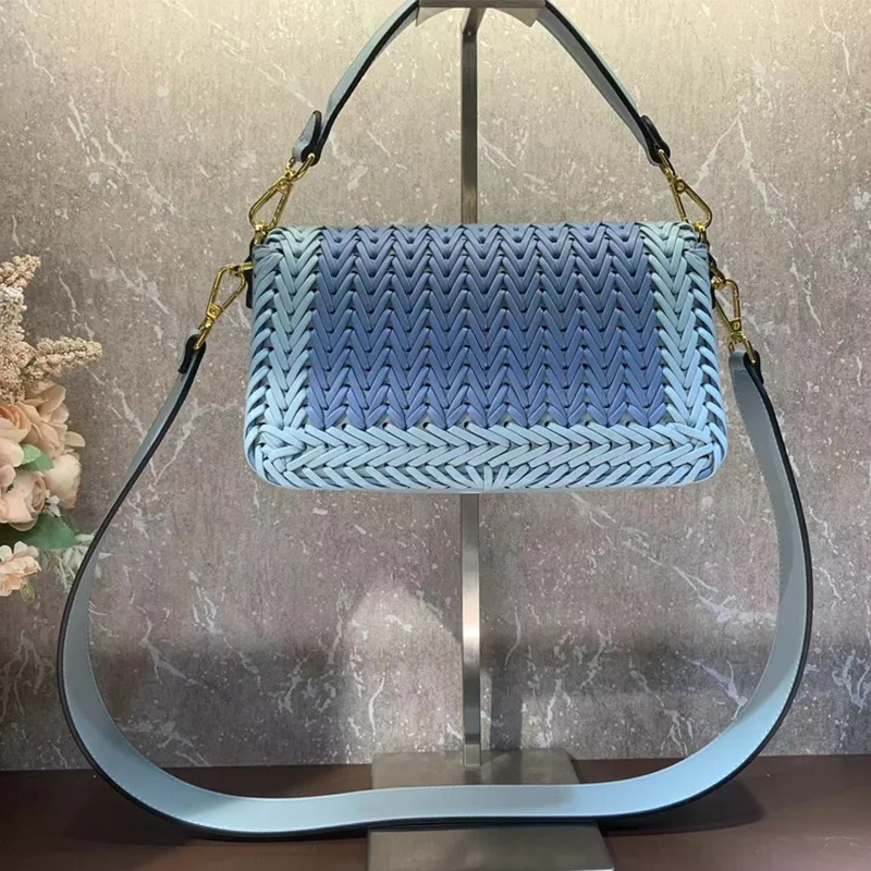 Bolso De Punto Para Mujer - Bolso De Playa De Malla Hueco, Estilo Boho, Poliéster Ligero, Blanco, Ideal Para Playa, Compras O Diario