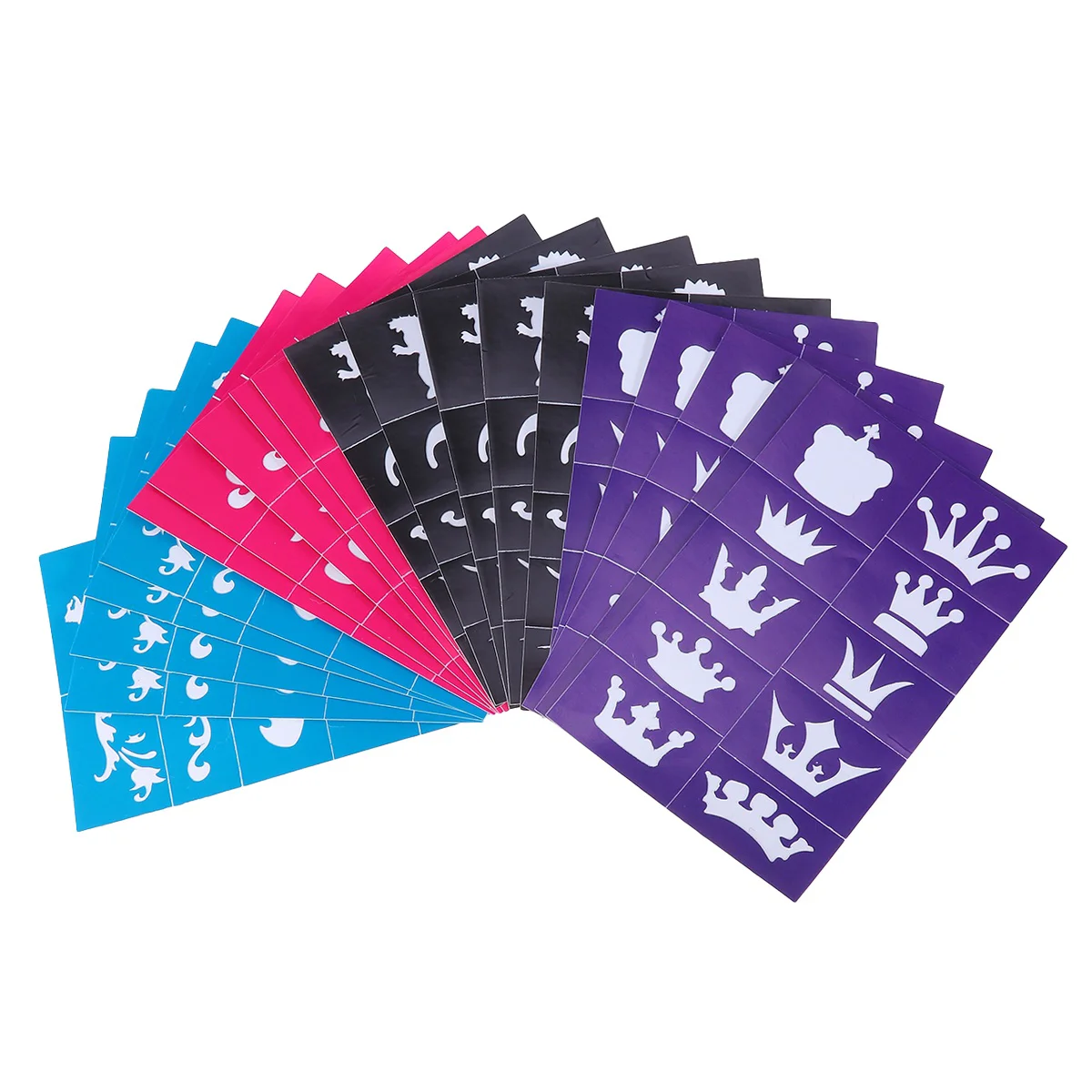 

Glitter Temporary Tattoos Stencil Tatoos Template Stencils for Cartoon Stickers