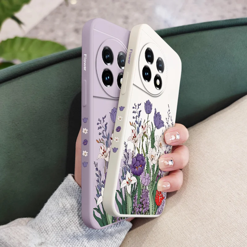 Good Luck Lotus Liquid Silicone Phone Case