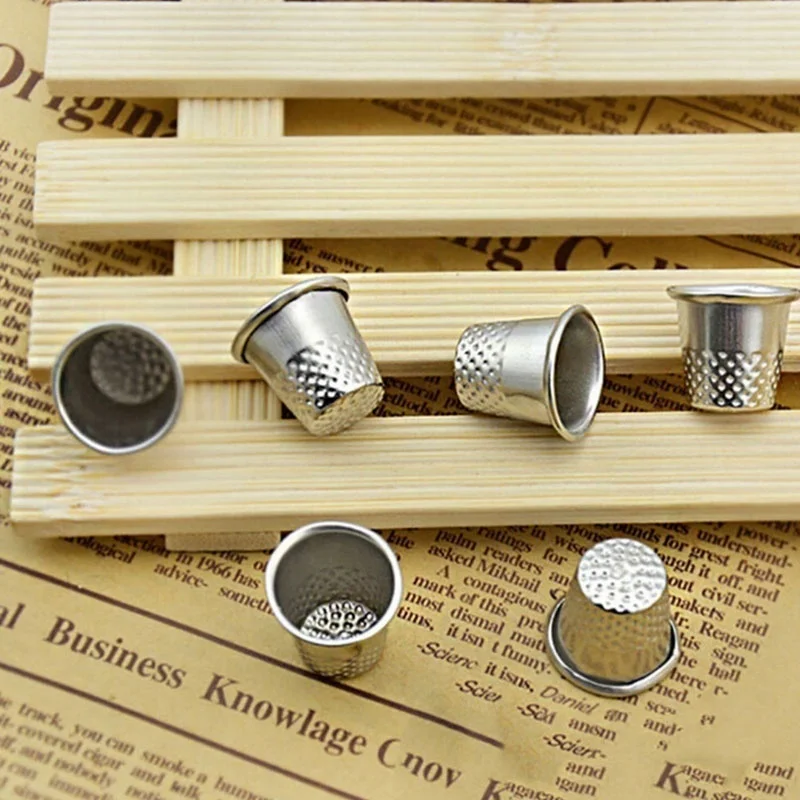 Brass Sewing Thimble Needles Partner Finger Protector DIY Sewing Tool