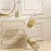360° Rotating Makeup Brush Organizer - Dustproof Cosmetic Storage Box with Clear Lid Vanity Organizer for Lipstick Brushes Pens 5