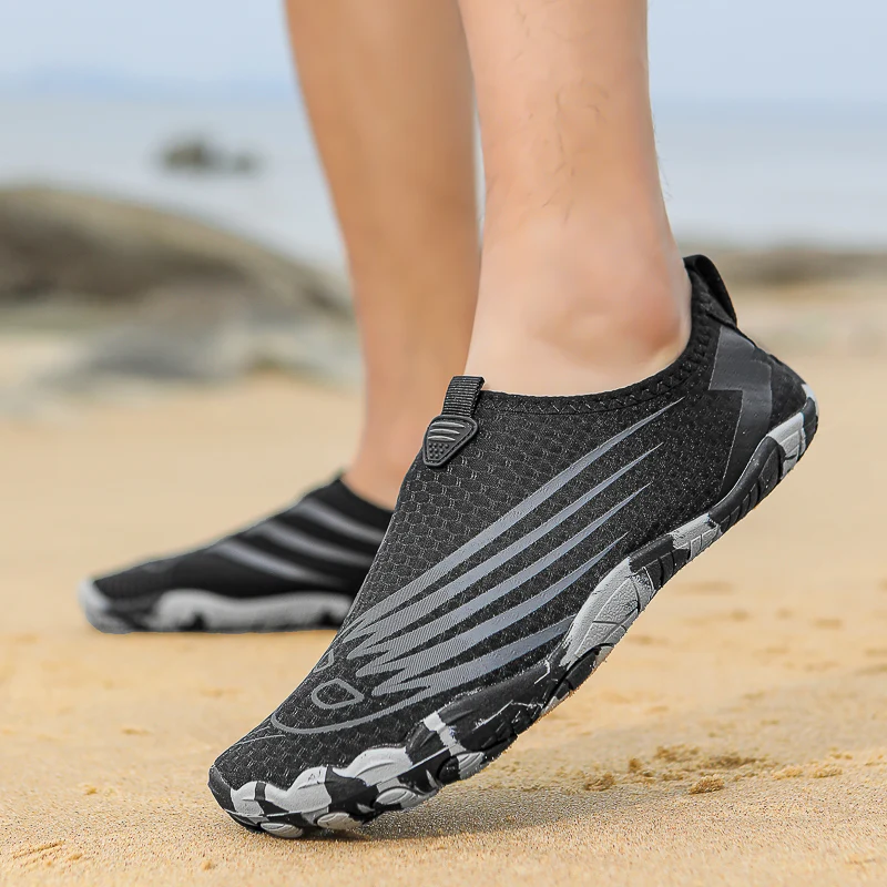 Summer Outdoor Beach Aqua Shoes Quick Drying Anti-Slip Aqua Breathable Durable Stream Tracing Shoes Barefoot