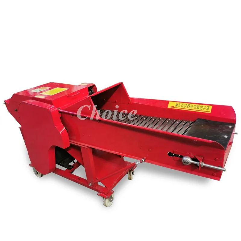 Electric Household Hay Chaff Cutter for Grass Chopper Crusher Silage Making Machine