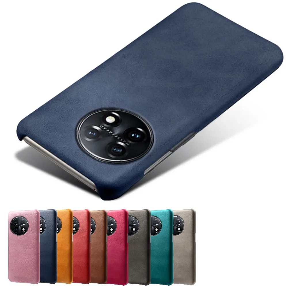 Per Oneplus 11 Custodia Oneplus 11 5G Custodia In Pelle Vegana Sottile Per One Plus 11 10 Pro 10T 9 R Rt 11R Ace Pro Nord 2 Cover Coque