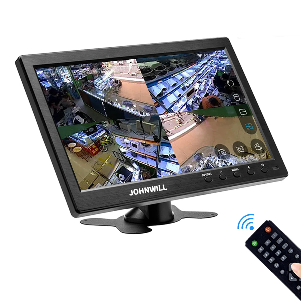 Monitor Per Pc Lcd Hd Da 10.1 "1366 X768 Mini Tv Display Per Computer Monitor Portatile Con Altoparlante Per Raspberry Pi Ps3/Ps4 Xbox360 Windows