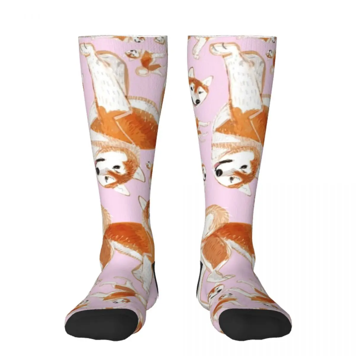 

Akita Inu носки аниме пол бег Нескользящие футбольные носки мужские женские