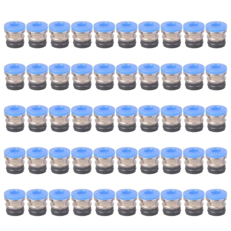 10/20/50PCS ECAS04 Bowden Extruder Stecker Eingebettet Spannzange Clips PTFE Kopf Pneumatische Kopf Für VORON stick Extruder