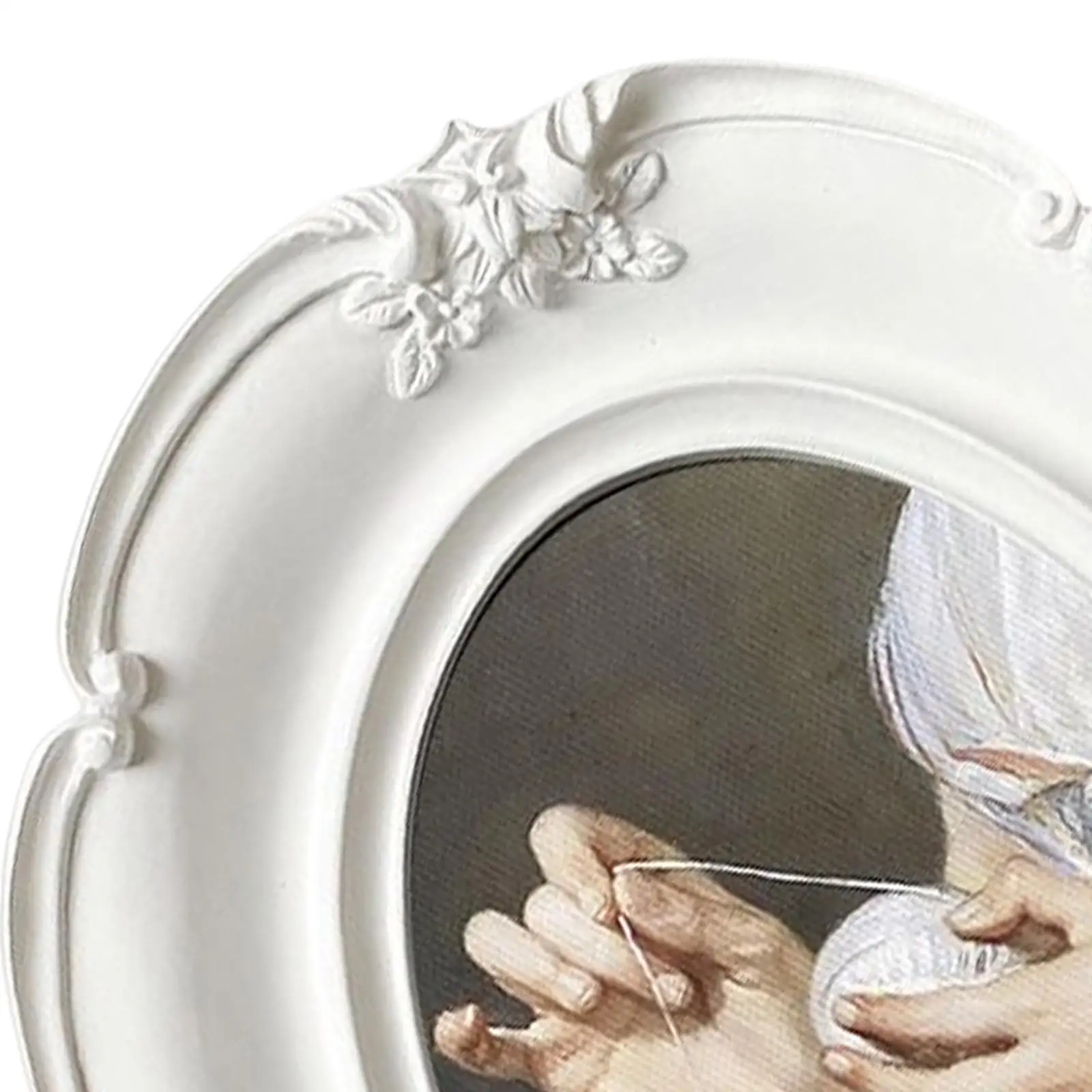 Luxury Antique Photo Frames Deluxe Floral design Arts Picture Holder Picture Frames for Desktop Office Home