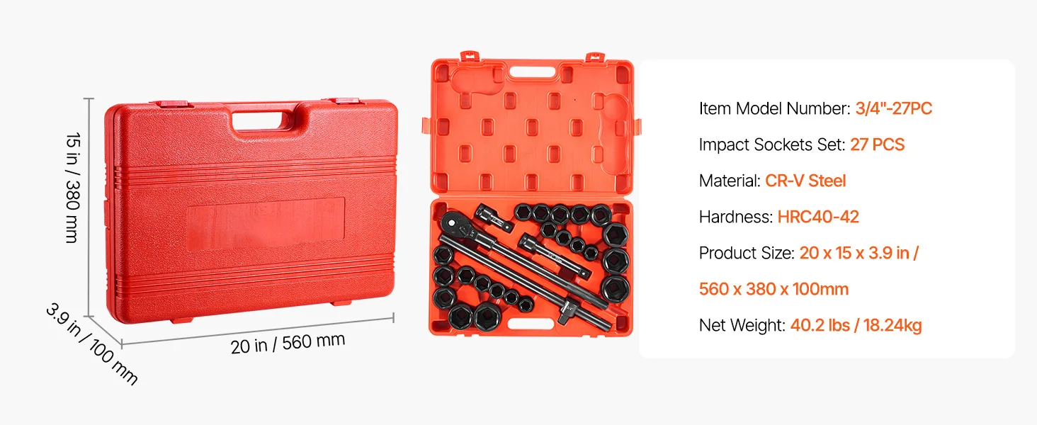 Complete socket kit