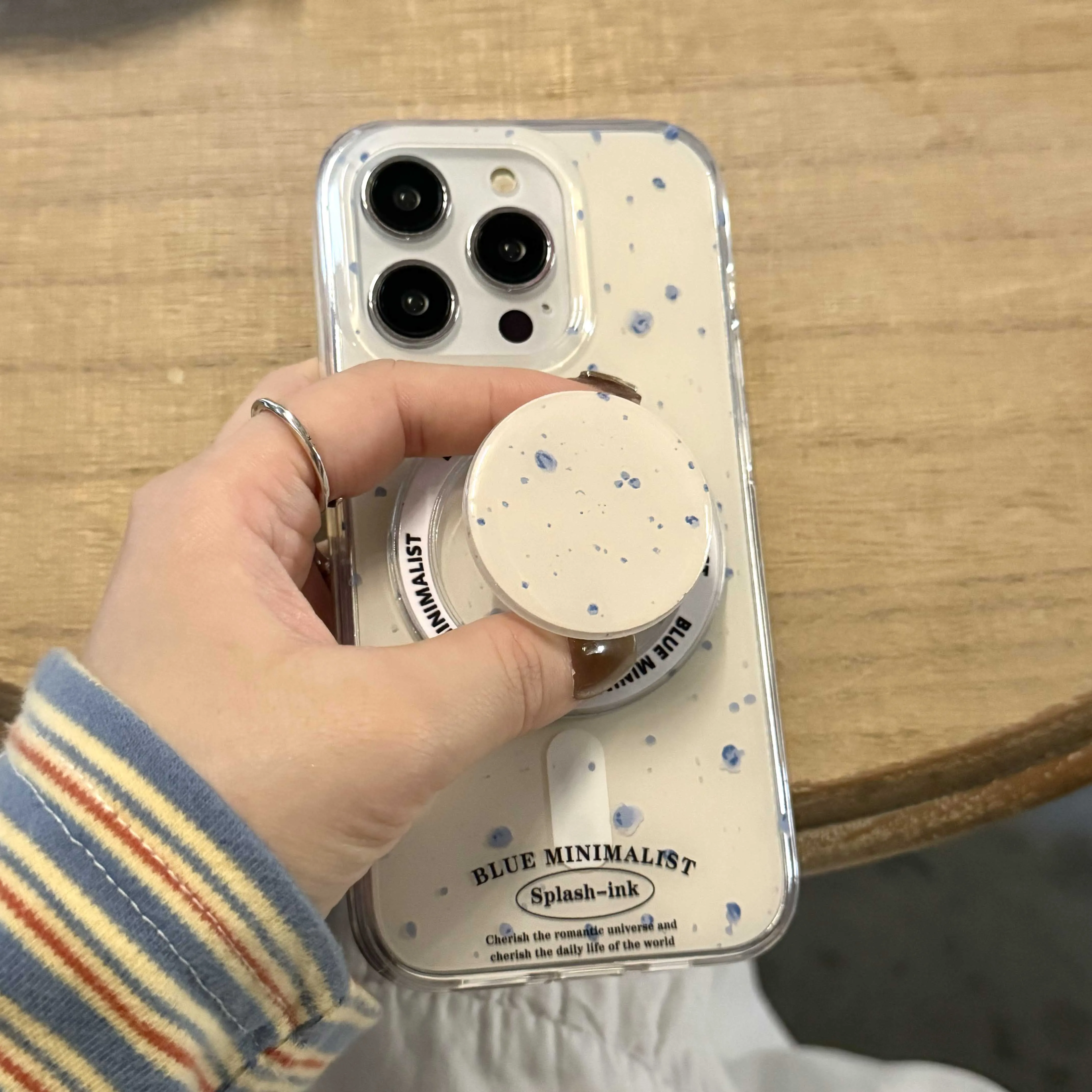 Splash-Ink Magnetic Stand Holder Phone Case