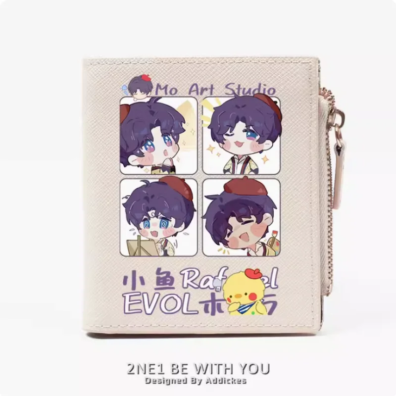 Anime Love and Deepspace Rafayel  Zipper Fashion Wallets PU Purse Card Holder Money Bag Gift B1031 Cosplay