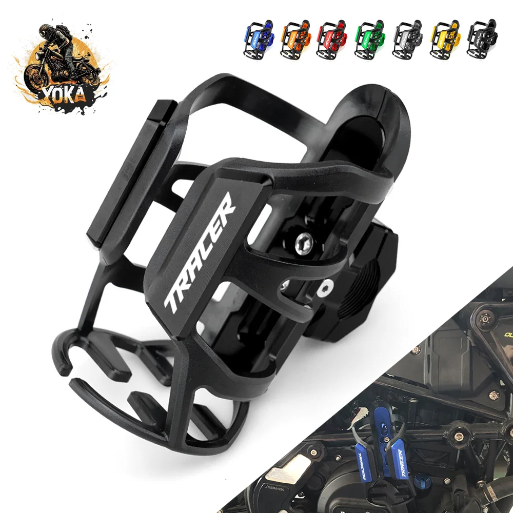 Pour Yamaha Tracer 700 900 7 9 Gt 700Gt 900Gt porte-gobelet de boisson d'eau porte-bouteille de boisson de café accessoires Sdand bleu rouge noir