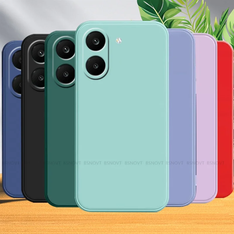 Liquid Silicone Shockproof Back Case Cover – Soft and Durable Protection in Original Design