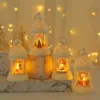 Christmas Lantren Led Light 2024 Christmas Decoration for Home Room Bedroom Fairy Lights Navidad New Year Decorative Lamp 1