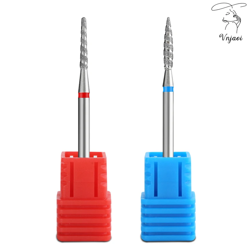 

Vnjaoi 1PCS nail drill Rotary electric milling cutter Nail grinding head Clean cuticle burr toenail removal gel nail tool