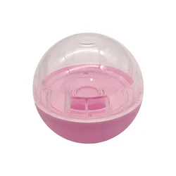 Interactive Pet Toy: Adjustable Slow Feeder & Treat Dispenser (Pink)