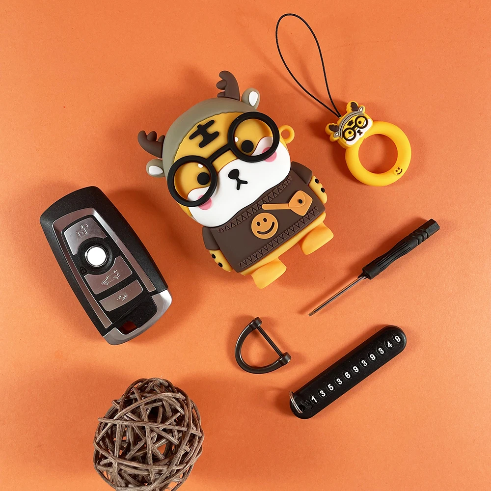 

Навесной Автомобильный Брелок Tiger, аксессуары для BMW 1, 3, 4, 5, 7 серии 320i, 530i, 550i, F20, F15, F16, F48, G20, G30, G01, G02, G05, G11