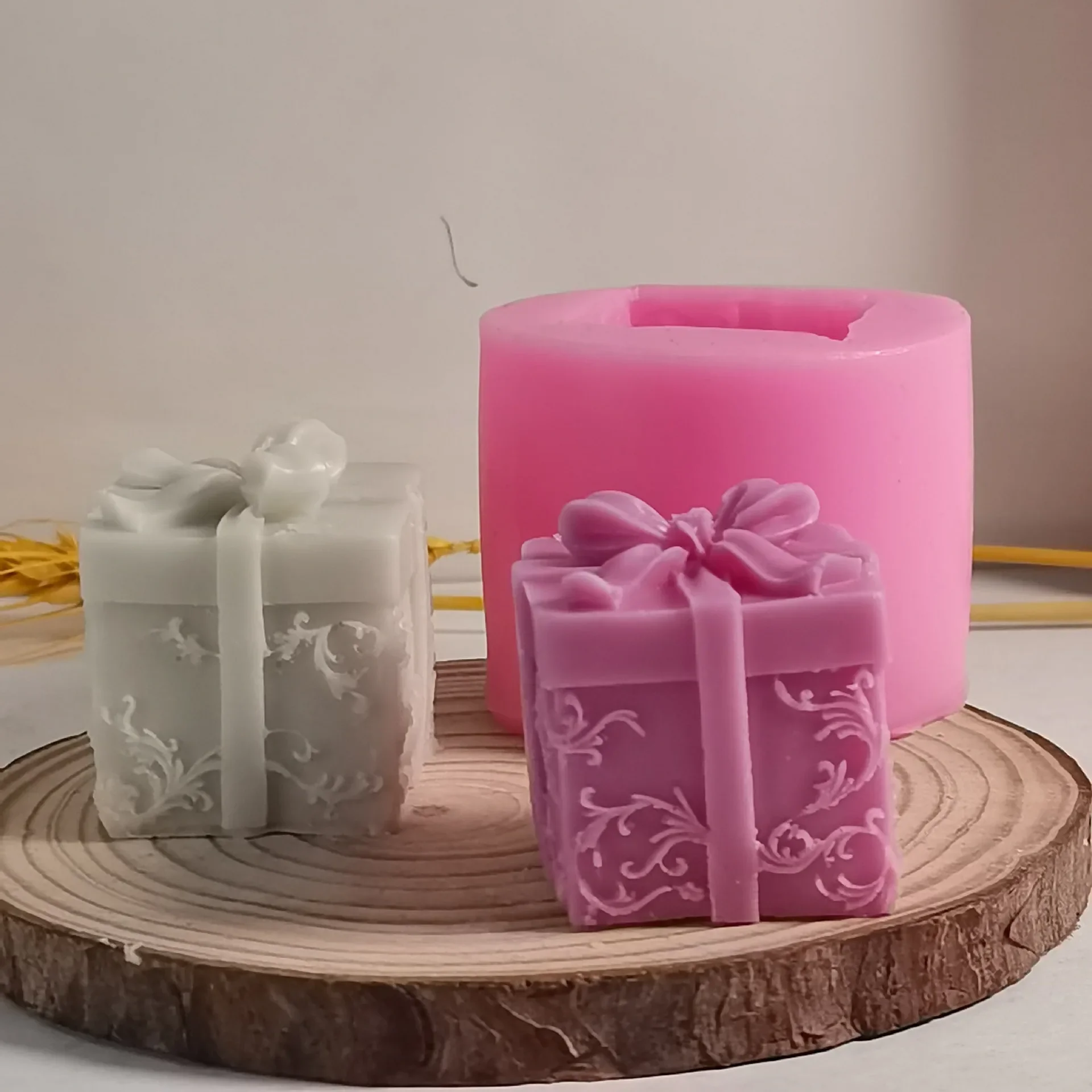 Moule De Noël Pour La Fabrication D'ornements En Plâtre, Décoration De Noël En Résine, Moule En Silicone Pour La Fabrication