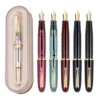 New Jinhao 9019 Resin Fountain Pen #8 EF F M Nib Writing Ink Pen with High Capacity Ink Converter Student Stationery Supplies 2
