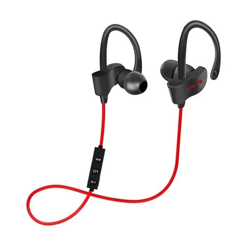 Wireless Bluetooth Headphones Stereo Hook Headset Music Sport