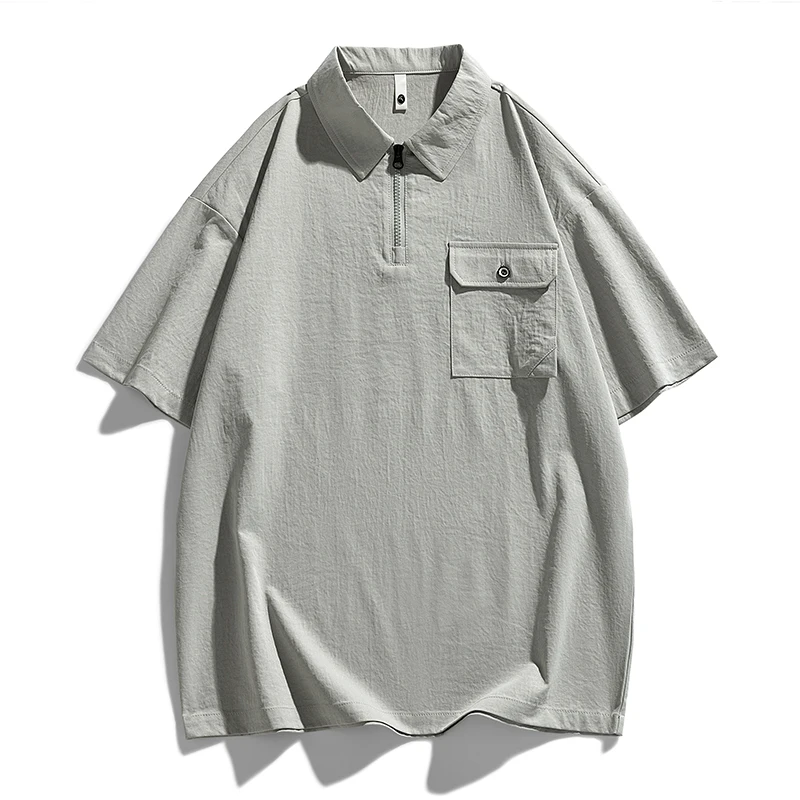 Plus Size 8xl Men Polo Shirt Stripe Big Pocket Cool Quick Dry Oversize 6xl 7xl Zipper Breathable Short Sleeve Summer Male Tshirt 12 Se1a9262629cc41b79e2c9cd2d1c1d5f2D