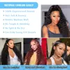 14A Deep Wave Bundles Human Hair 22 24 26 Inch Full and Silky 100% Unprocessed Brazilian Virgin Human Hair Extensions #1B 5