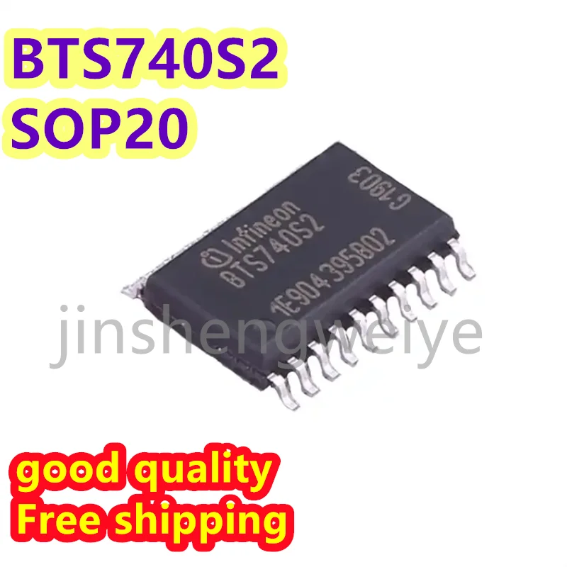 

5/10PCS BTS740S2 BTS740 Automobile Computer Board Vulnerable Chip SMT SOP-20 100% Quality In Stock