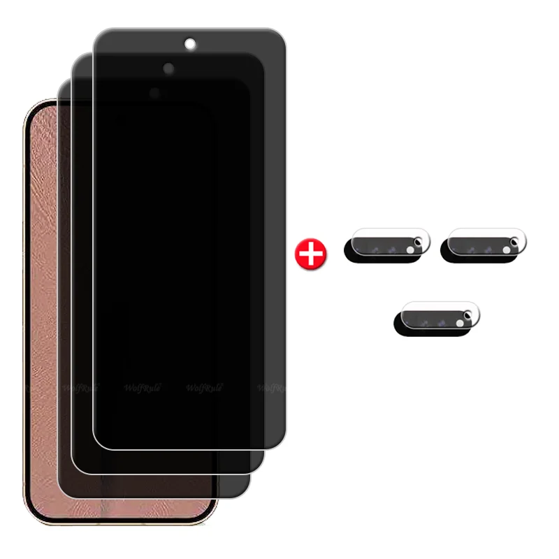 All-in-One Privacy Shield Screen Protector with 9H Hardness for Google Pixel 11 Series