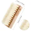Shoe cleaning brush set, 3 pieces - soft brush, medium universal brush and hard brush - Premium sneaker brush, three different h 3