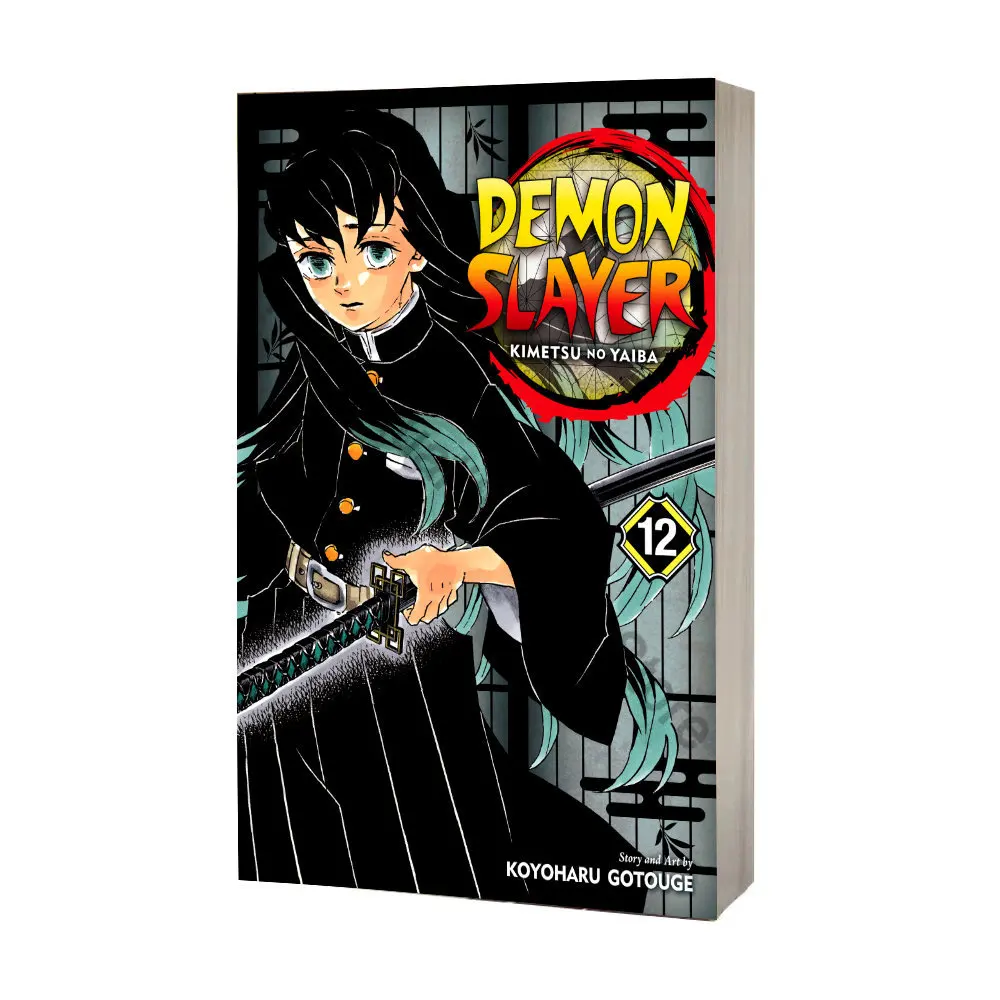 

12 Volume Anime Demon Slayer Kimetsu No Vol 12 Yaiba Japan Fantasy Science Mystery Suspense English Version Manga Comic Book