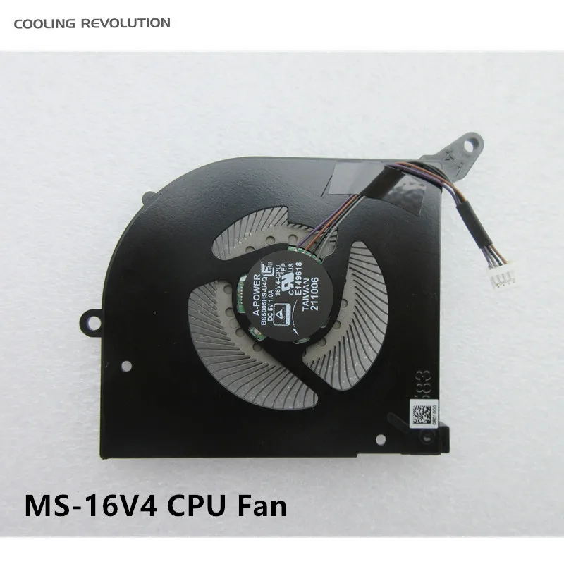 Ventilador de Refrigeração para Cpu Portátil Gpu para Msi Gs66 Stealth 11ue 11uez 11ug 11ugz 11uh 11uhz Ws66 11uk 11ukt 11ukz 11um Umt 11umz Ms16v4 - Imagem 6