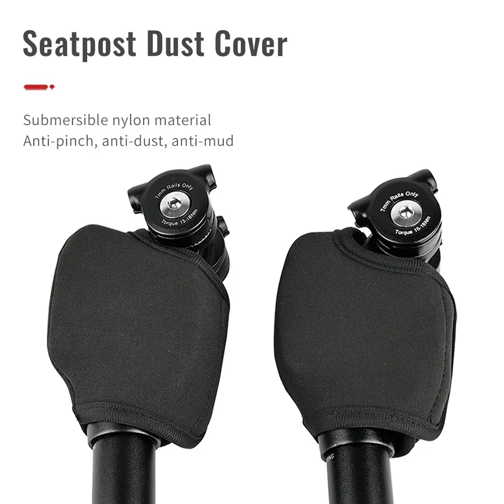 Bicycle Seat Tube Cover For Shock Absorber Tube Clamp