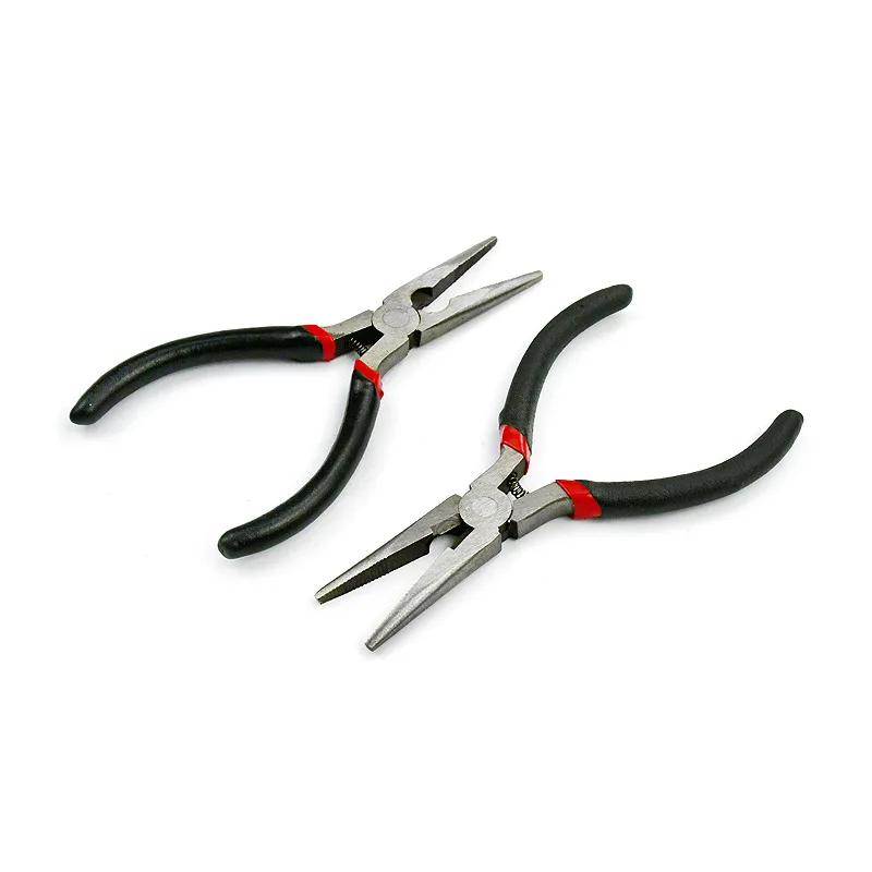 1 Pcs Stainless Steel Needle Nose Pliers Jewelry Making Hand Tool Black