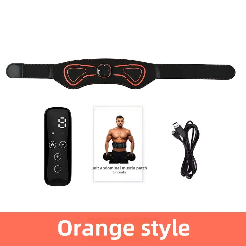Abdominal Exercise Equipment Fitness Belt Home Fitness Device Massager EMS Heating Waist Belt Fat Loss Machine Health Care