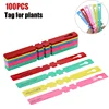 100pcs Waterproof Plant Markers Reusable Plastic  Wrap Around Tree Tag Nursery Plant Markers Gardening Tools 1