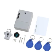 

Digital Cabinet Intelligent Electronic Locks Invisible Sensor Lock EMID IC Card Drawer For Wardrobe Furniture Hardware