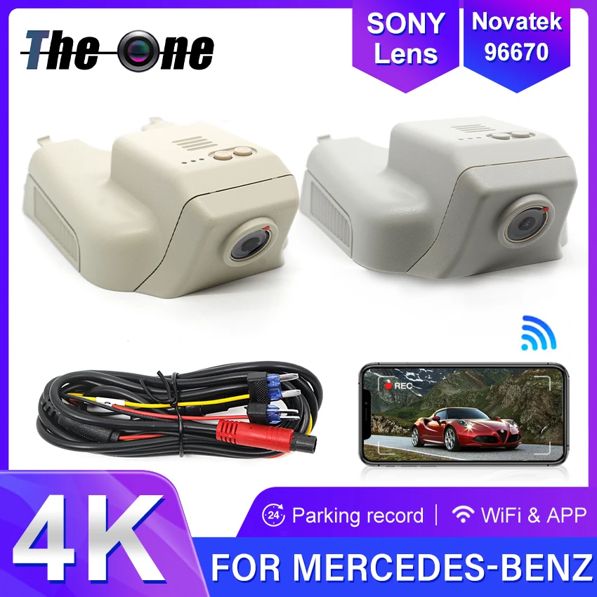 Car Dvr Wifi Fotocamera Anteriore Dash Cam Per Mercedes-Benz Ml Ml350 Ml320 Ml500 W164 2006-2010 Per Gl Gl450 X164 Gl350 10-11 Dashcam
