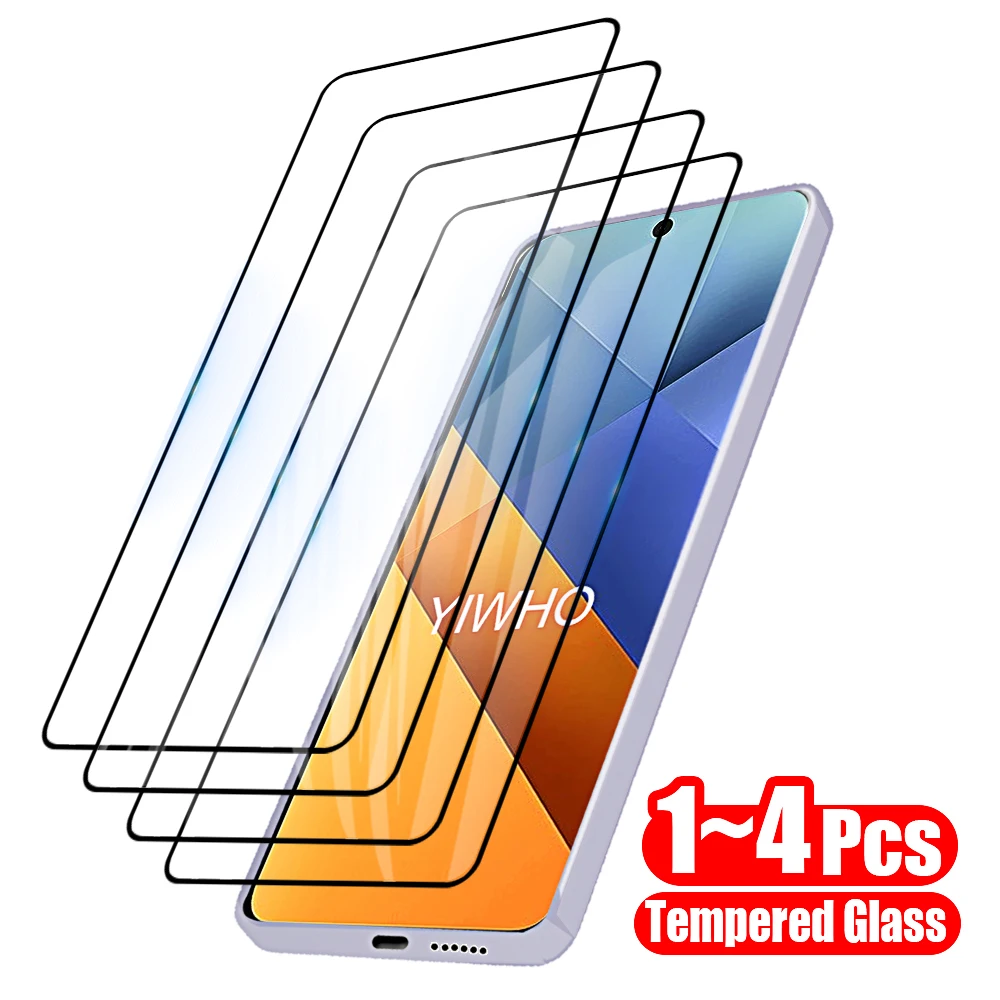 1-4pcs Premium Tempered Glass Screen Protectors