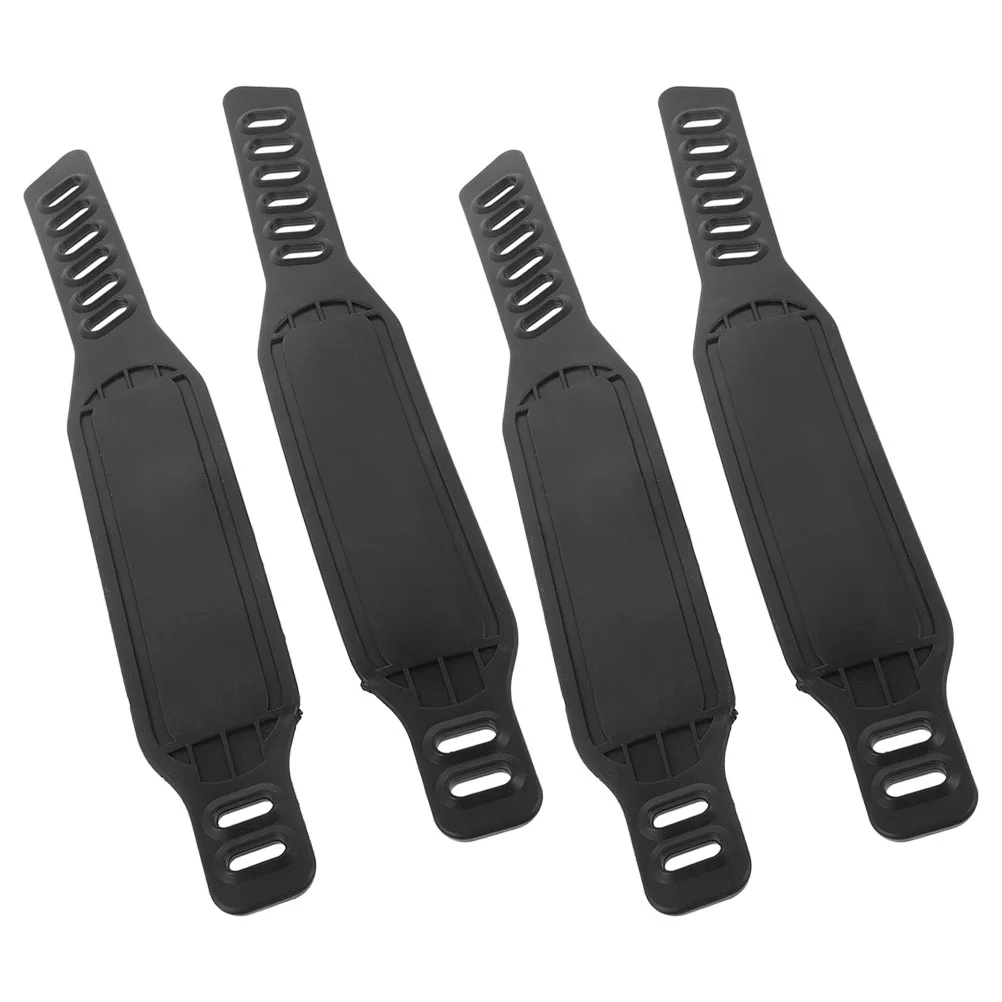 

2 Pairs Exercise Bike Pedal Belt Adjustable Cycling Straps Fixing Electric Bands for Pedals Sports Accessories Universal Bikes