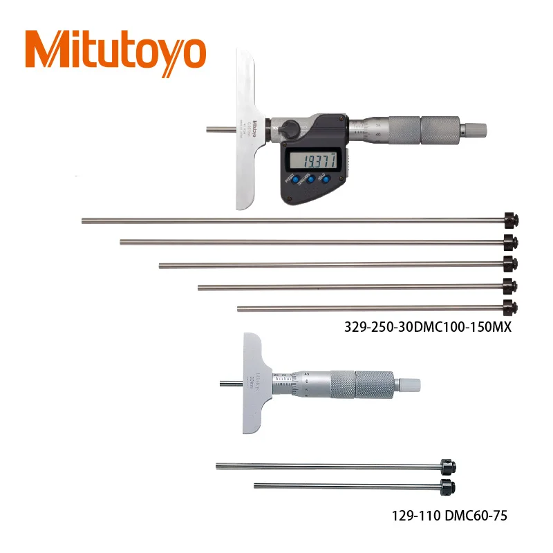 JapanMitutoyodepthgaugereplaceablemeasuringrodhighprecision