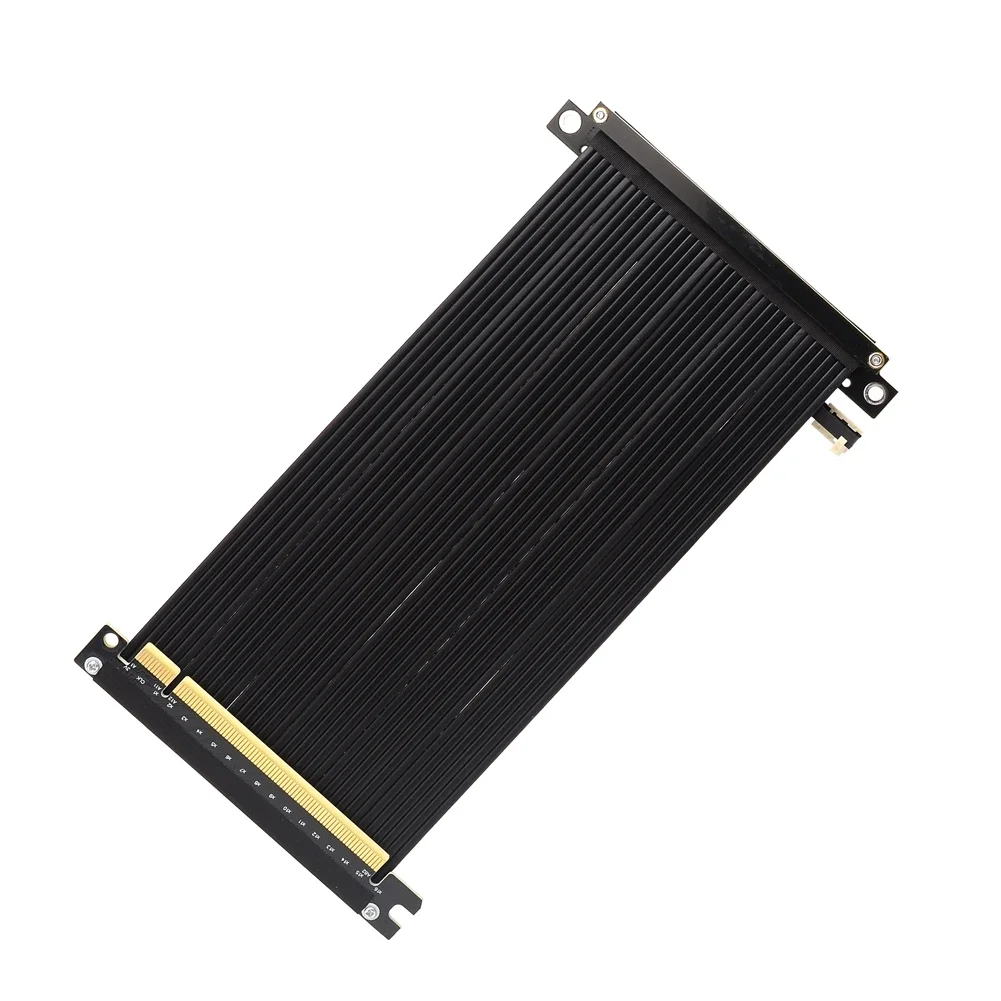 Mini Chassis Pci Express 3.0 4.0x16 Riser Cabo Placa Gráfica Reversa Cabo de Extensão Flexível Alta Velocidade Pci-e Riser 4.0 - Imagem 5