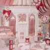 Flower Knowledge Strawberry Cupid Gift Box Storage Jewelry Box Cosmetic Case Girl Sweet Retro 3