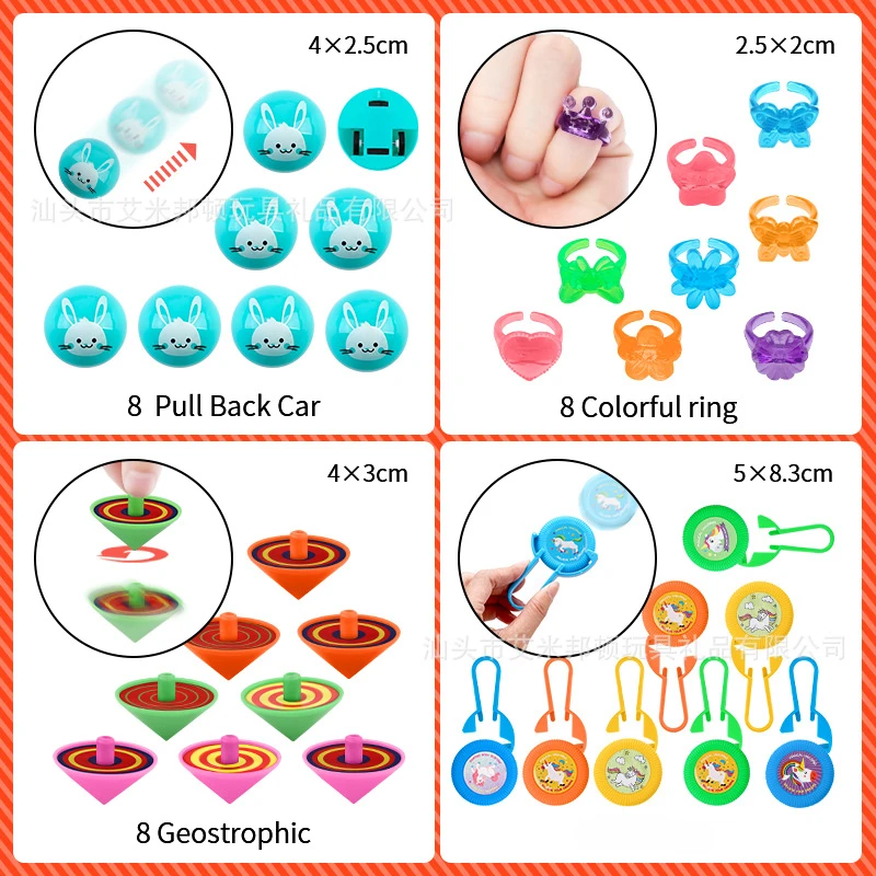 120 Pcs Pop Bubble Fidget Bracelets Bulk Pack - Silicone Stress Relief Toys For Kids Party Favors