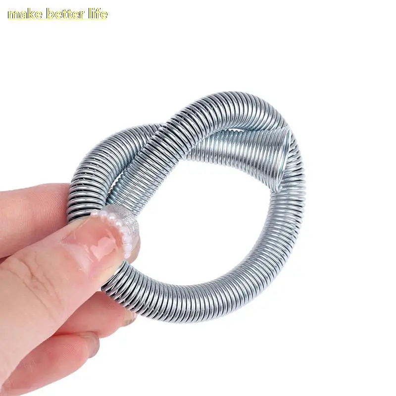 Wire Bender Spring Benders Air Condition Copper Pipe Bending Outside Pipeline Bender Spring Aluminum Pipe Tube 5pcs/set tube bender
